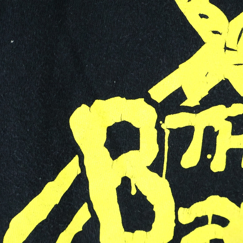 A BATHING APE(アベイシングエイプ) THE BAPE ザ ベイプ フロントロゴデザイン クルーネック カットソー 半袖Tシャツ ブラック