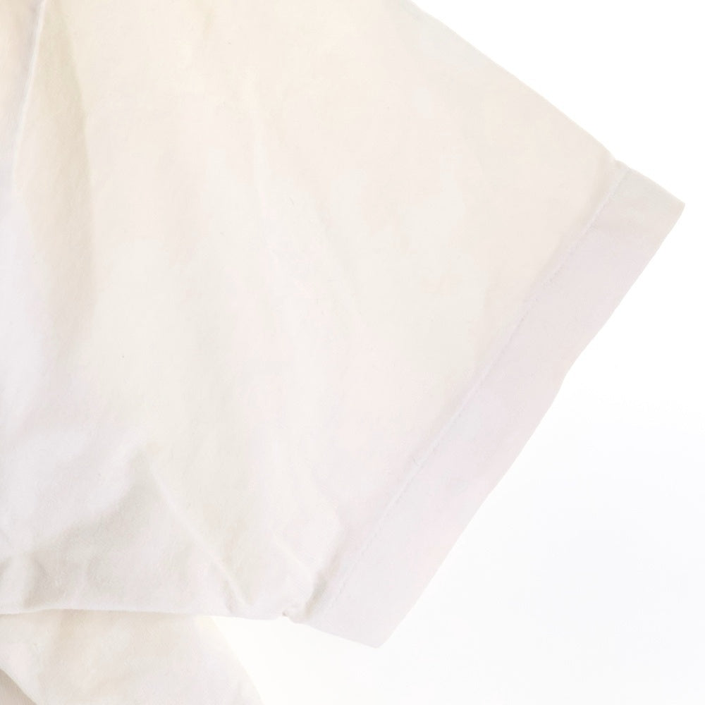 A BATHING APE(アベイシングエイプ) BABY MILO ベイビー マイロ フロントロゴデザイン クルーネック カットソー 半袖Tシャツ ホワイト