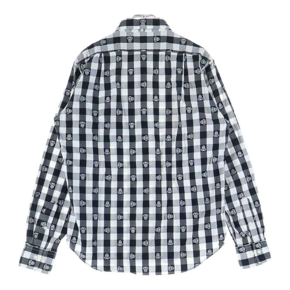 A BATHING APE(アベイシングエイプ) BABY MILO ベイビー マイロ 総柄