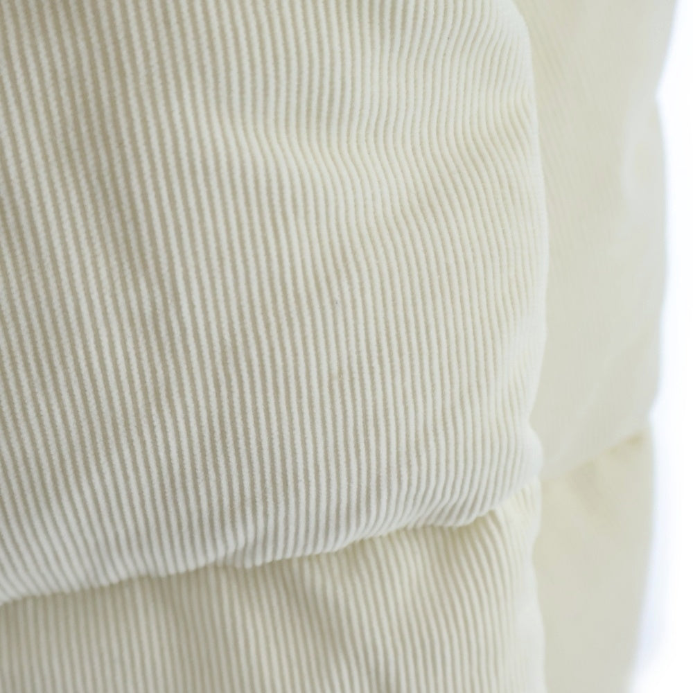 MONCLER(モンクレール) 20AW VIGNEMALE GIUBBOTTO ヴィニュマール ジュッボット マルチポケット フーデッド ジップアップ コーデュロイ ダウンジャケット ホワイト F20911B58000