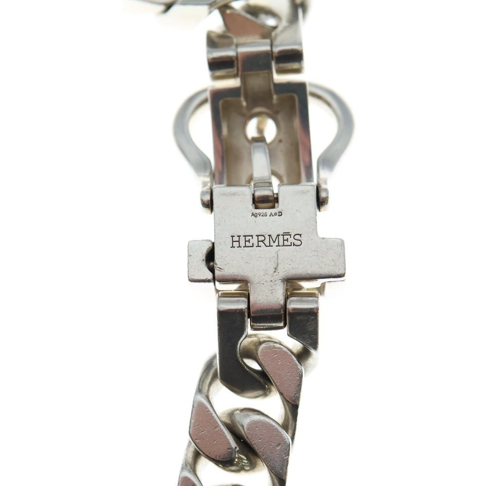 HERMES(エルメス) VINTAGE ヴィンテージ ブックルセリエGM ネックレス シルバー