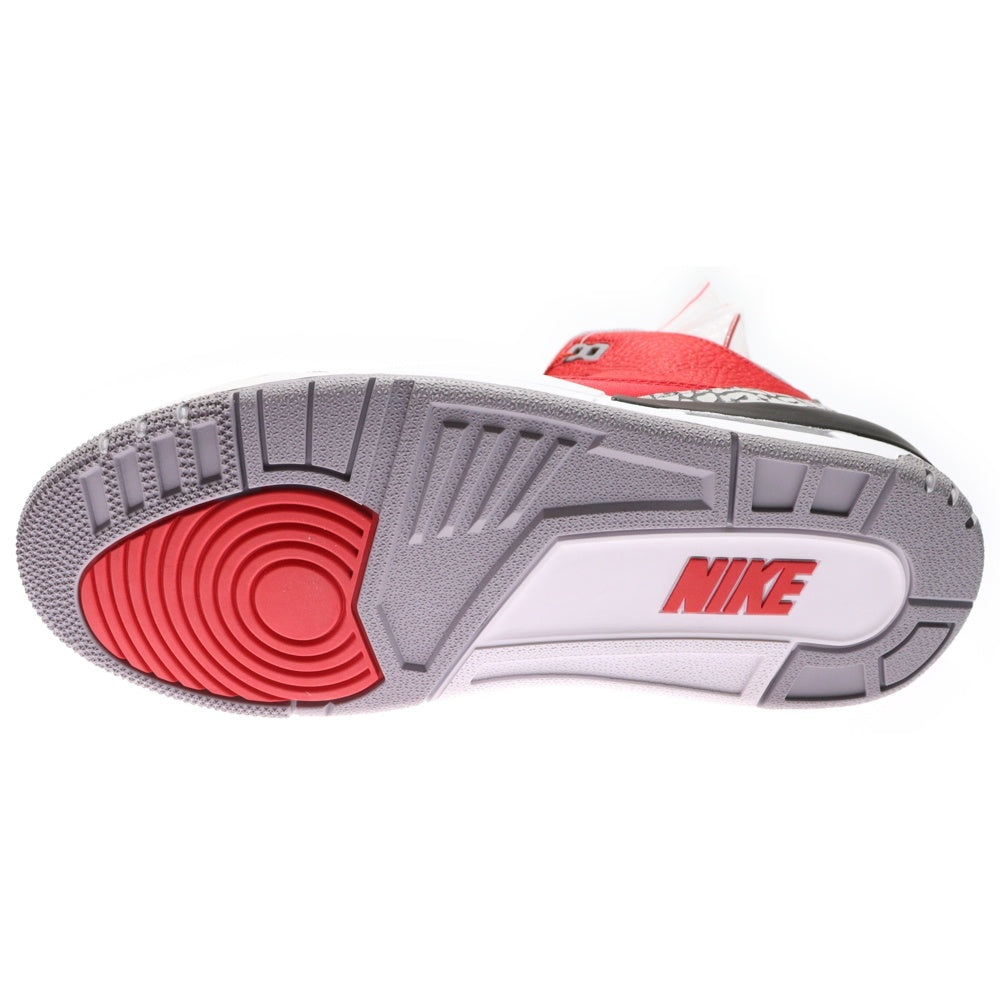 NIKE(ナイキ) AIR JORDAN 3 RETRO SE UNITE FIRE RED エアジョーダン3 レトロ SE ユナイトファイヤーレッド ハイカットスニーカー レッド US9/27cm CK5692-600