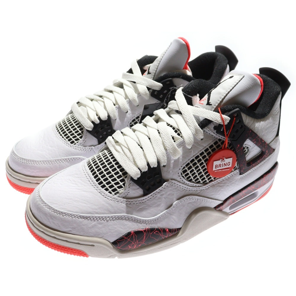 NIKE(ナイキ) AIR JORDAN 4 RETRO FLIGHT NOSTALGIA エアジョーダン4 レトロ フライト ノスタルジー ハイカットスニーカー ホワイト US9/27cm 308497-116