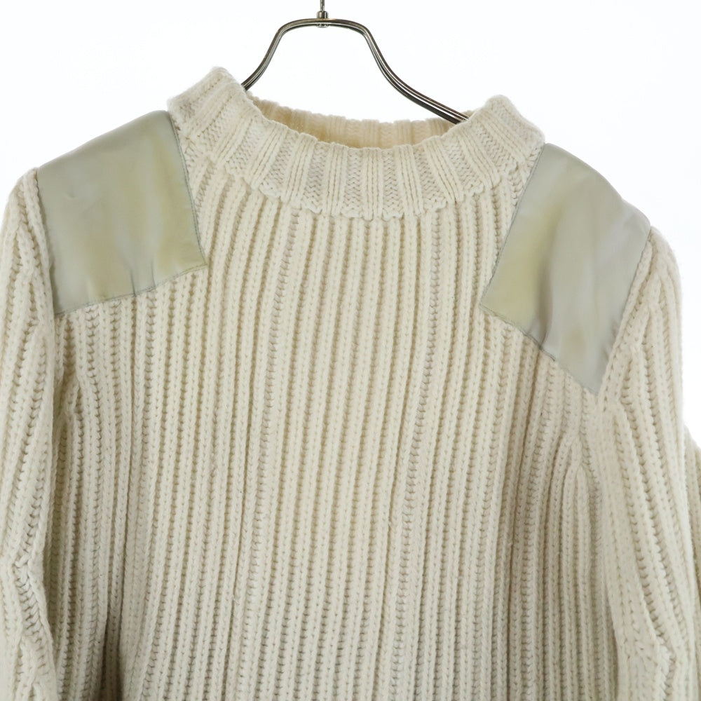 Sacai(サカイ) シフォンミックス ニット ワンピース ホワイト レディース 24-07501