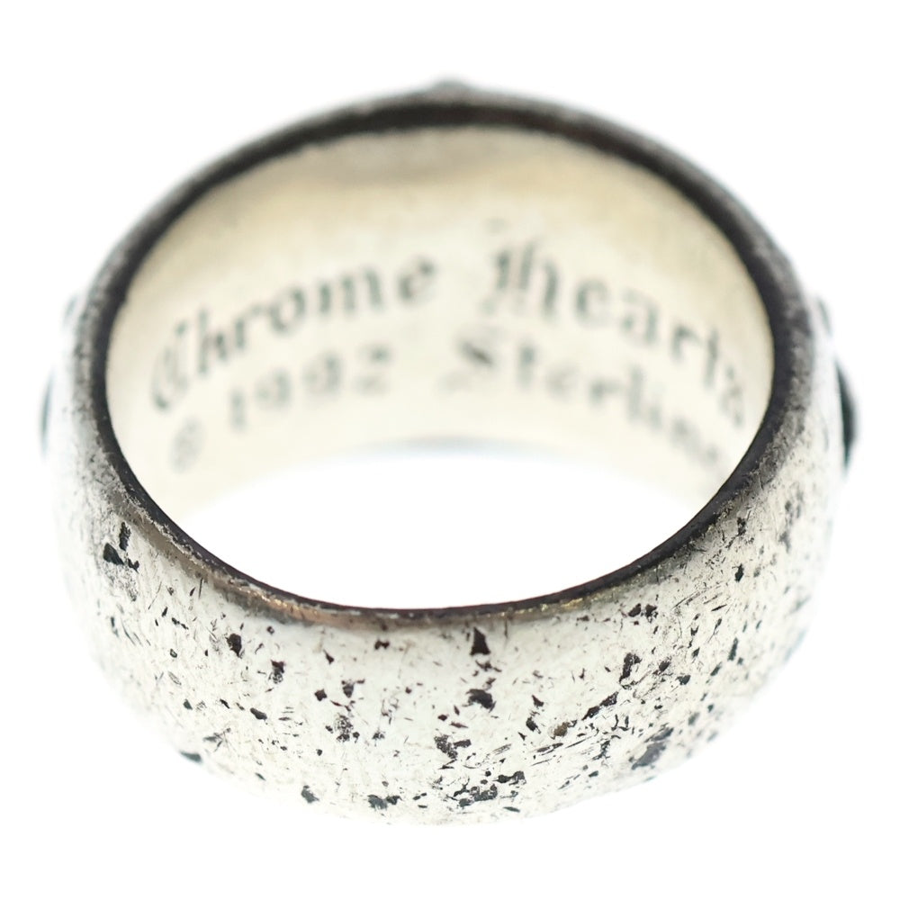 CHROME HEARTS(クロムハーツ) FLRL CRS フローラルクロス リング シルバー BCA346