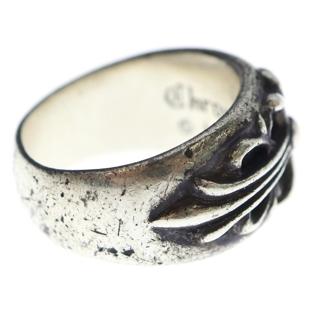 CHROME HEARTS(クロムハーツ) FLRL CRS フローラルクロス リング シルバー BCA346