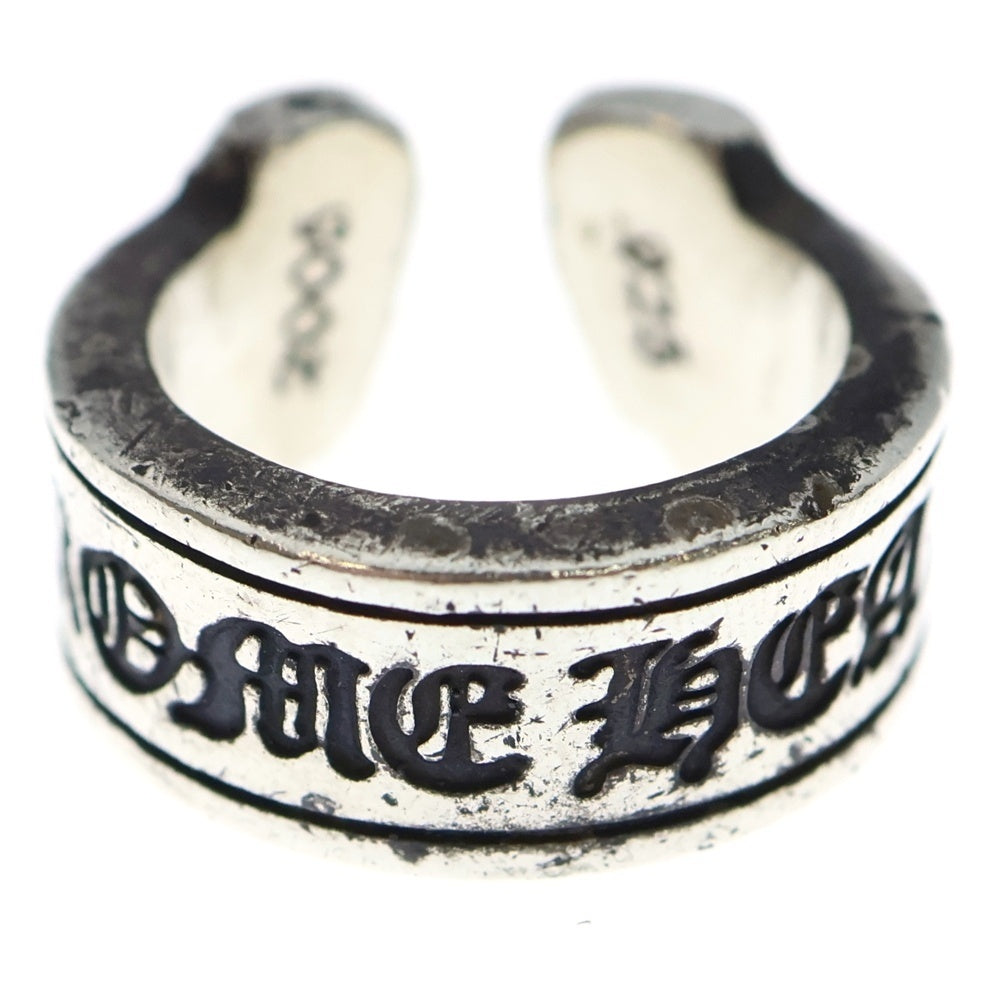 CHROME HEARTS(クロムハーツ) LG SCROLL LABEL ラージスクロールラベル リング シルバー BCA383