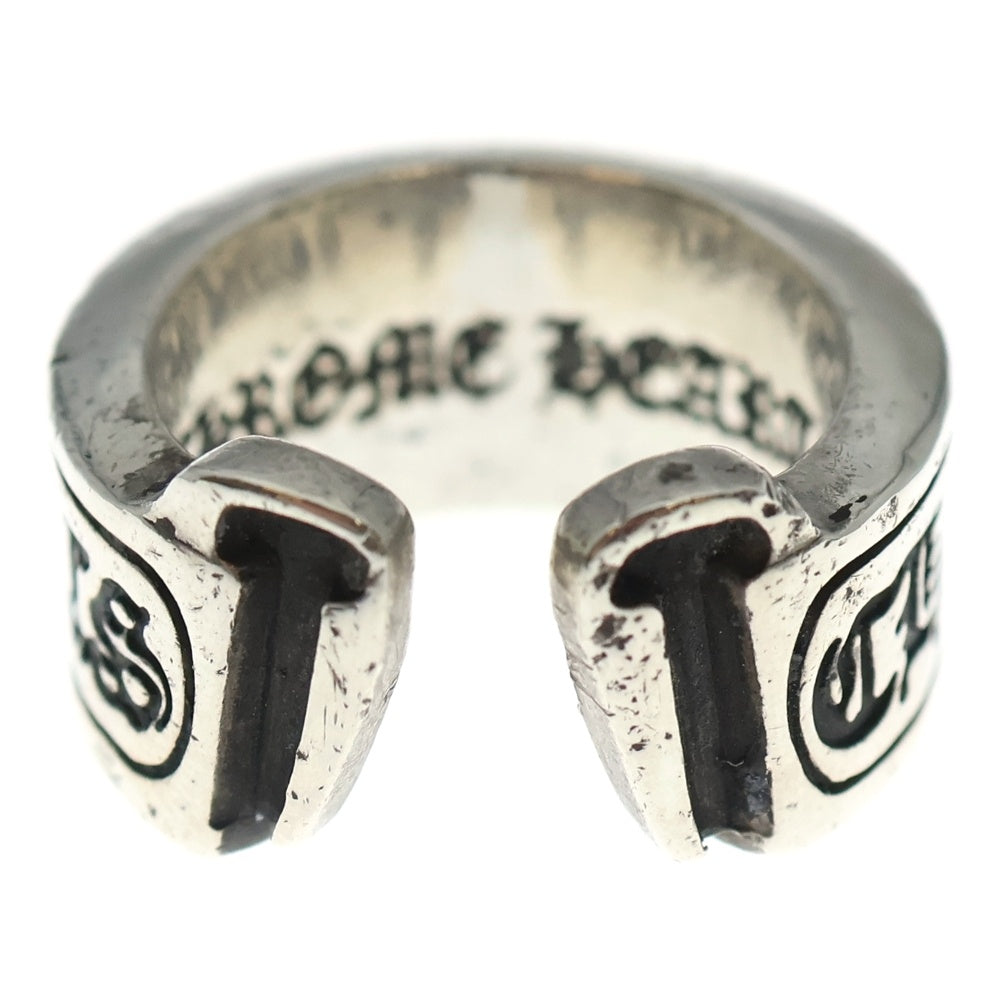 CHROME HEARTS(クロムハーツ) LG SCROLL LABEL ラージスクロールラベル リング シルバー BCA383