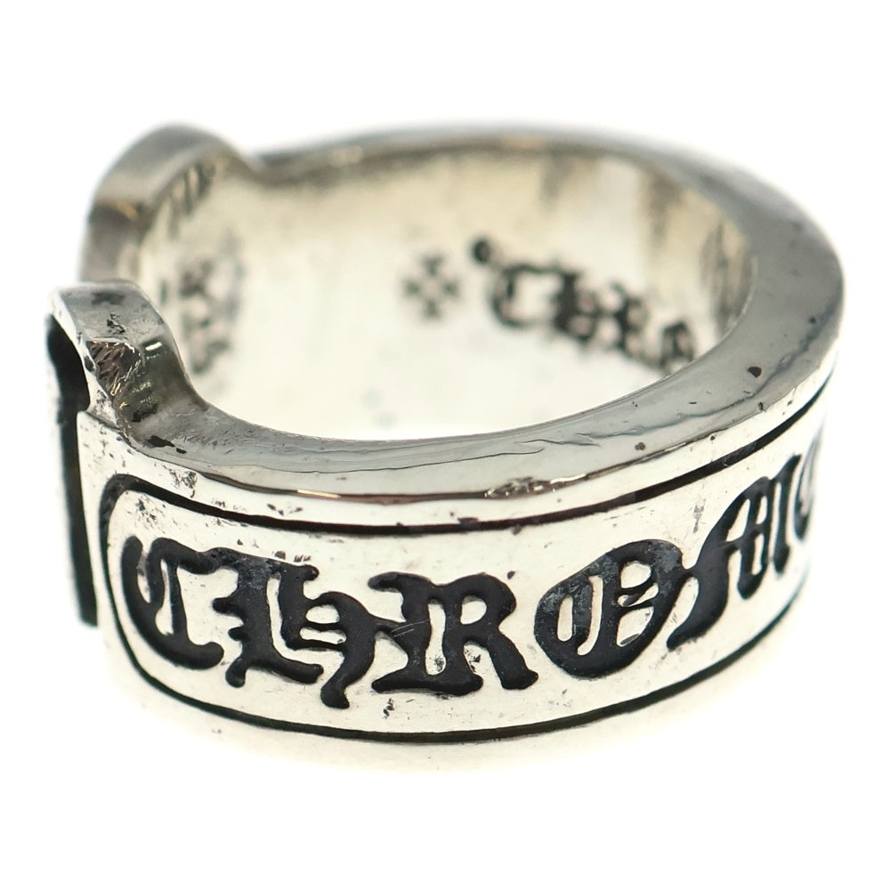CHROME HEARTS(クロムハーツ) LG SCROLL LABEL ラージスクロールラベル リング シルバー BCA383