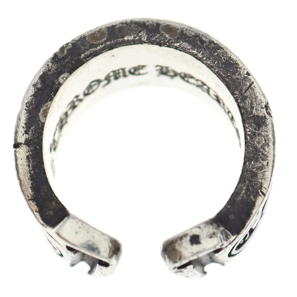 CHROME HEARTS(クロムハーツ) LG SCROLL LABEL ラージスクロールラベル リング シルバー BCA383
