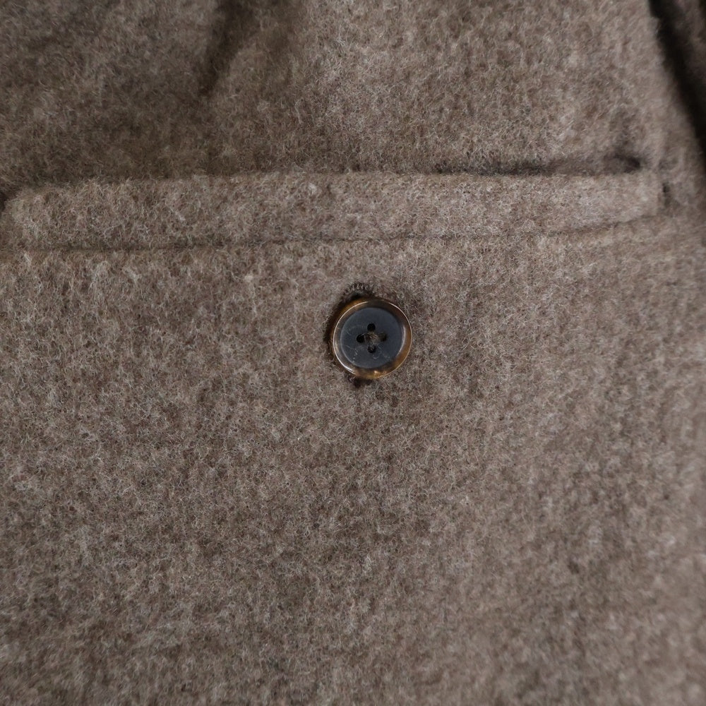 AURALEE(オーラリー) 21AW CASHMERE WOOL BRUSHED JERSEY PANTS カシミア ウール ブラッシュド ジャージパンツ ブラウン A21AP02PT