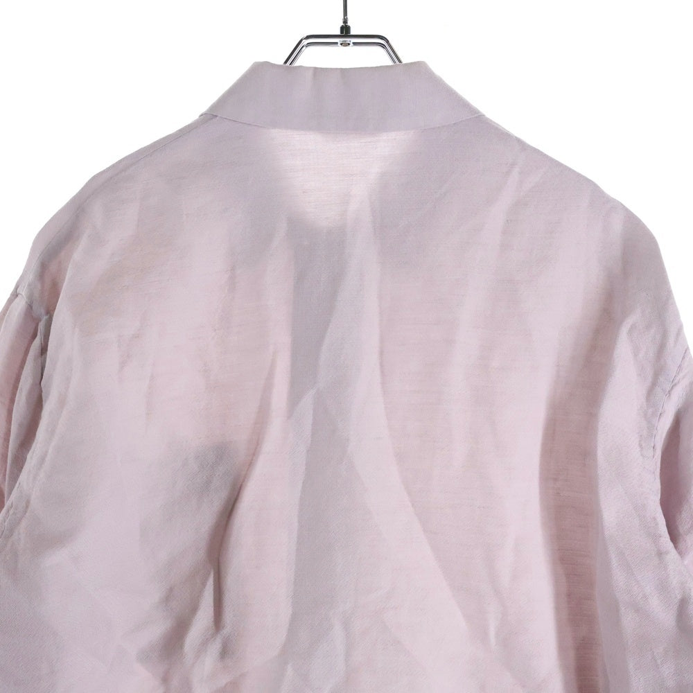 AURALEE(オーラリー) 21AW SILK LINEN DOBBY SHIRTS JACKET シルク