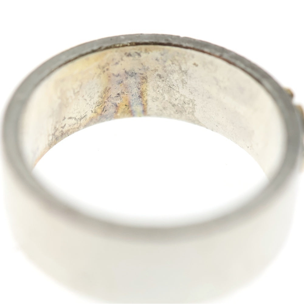 goro's(ゴローズ) ローズ平打ちリング シルバー/ゴールド