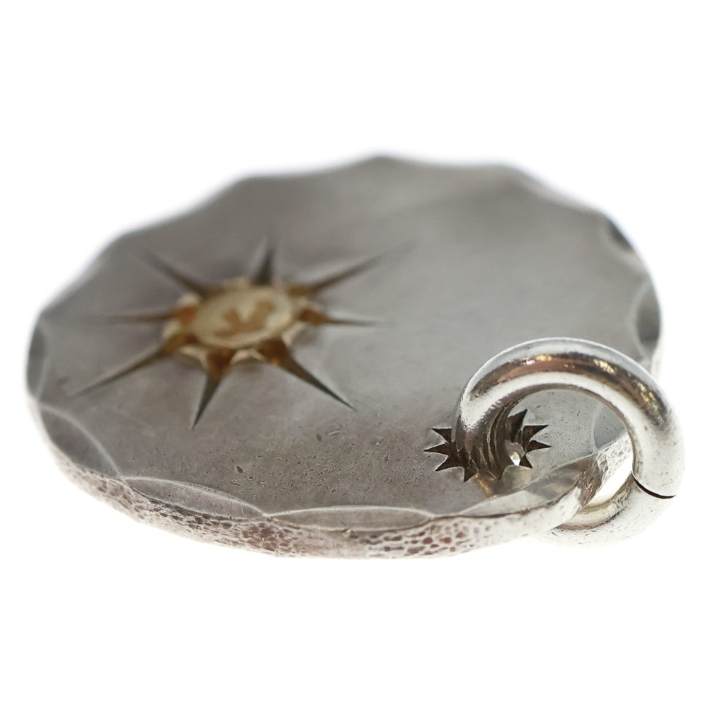 goro's(ゴローズ) 印台ズレ たたきメタル中 ペンダントトップ シルバー