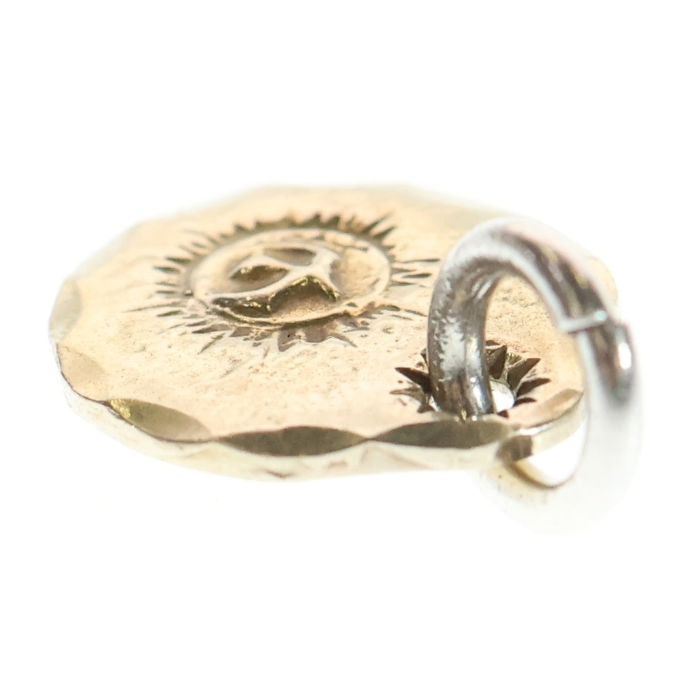 goro's(ゴローズ) 【現行】全金in太陽メタル大 ペンダントトップ ゴールド