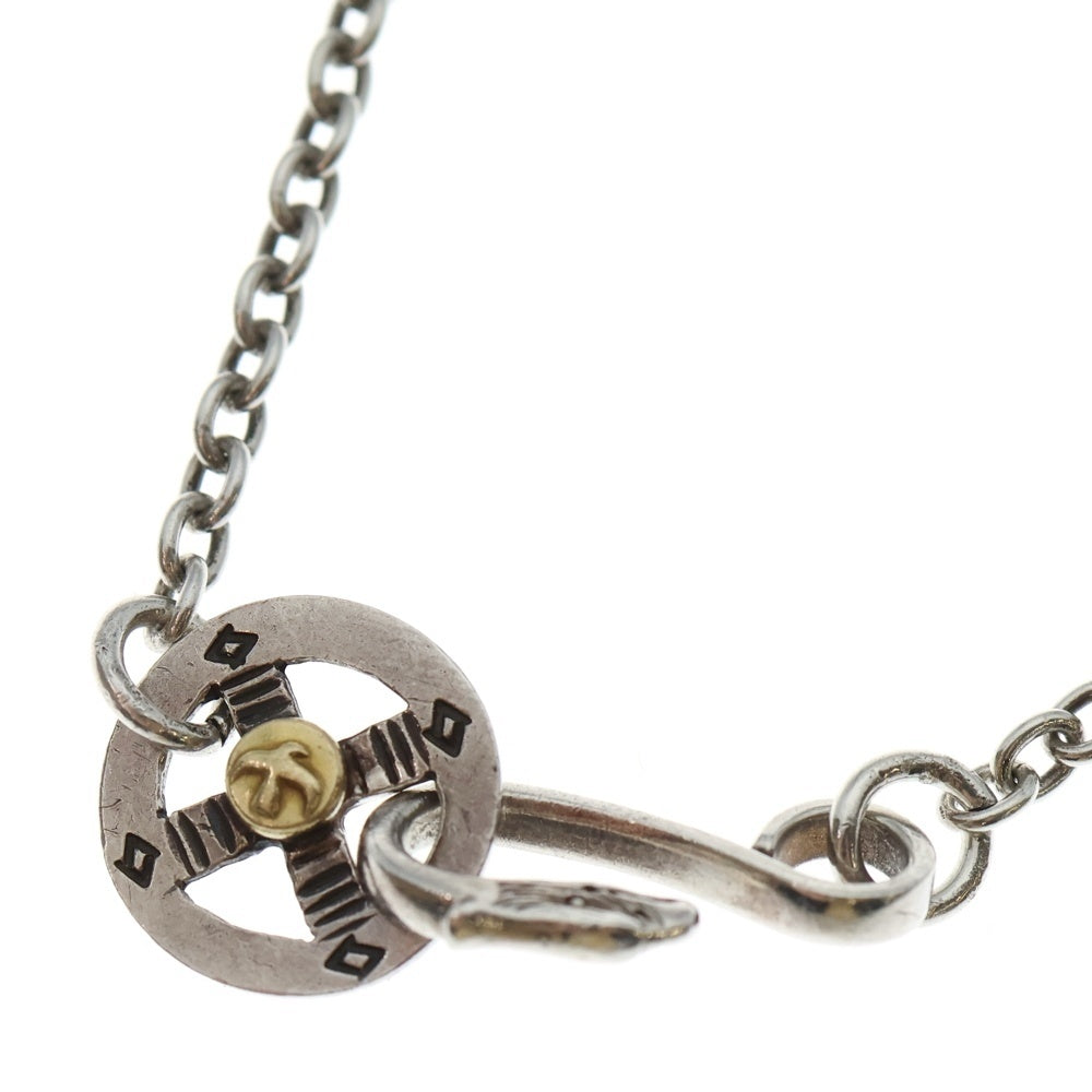 goro's(ゴローズ) メタル付きホイール 細丸チェーン ネックレスチェーン シルバー/ゴールド