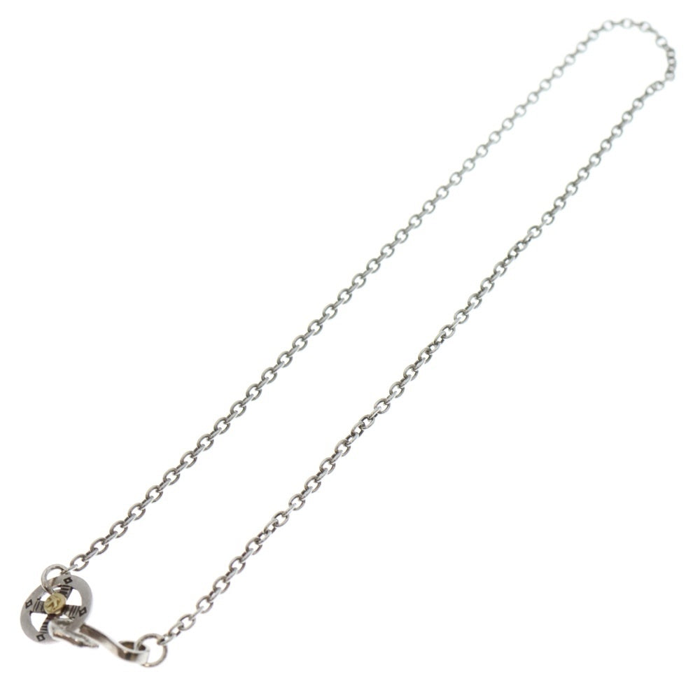 goro's(ゴローズ) メタル付きホイール 細丸チェーン ネックレスチェーン シルバー/ゴールド