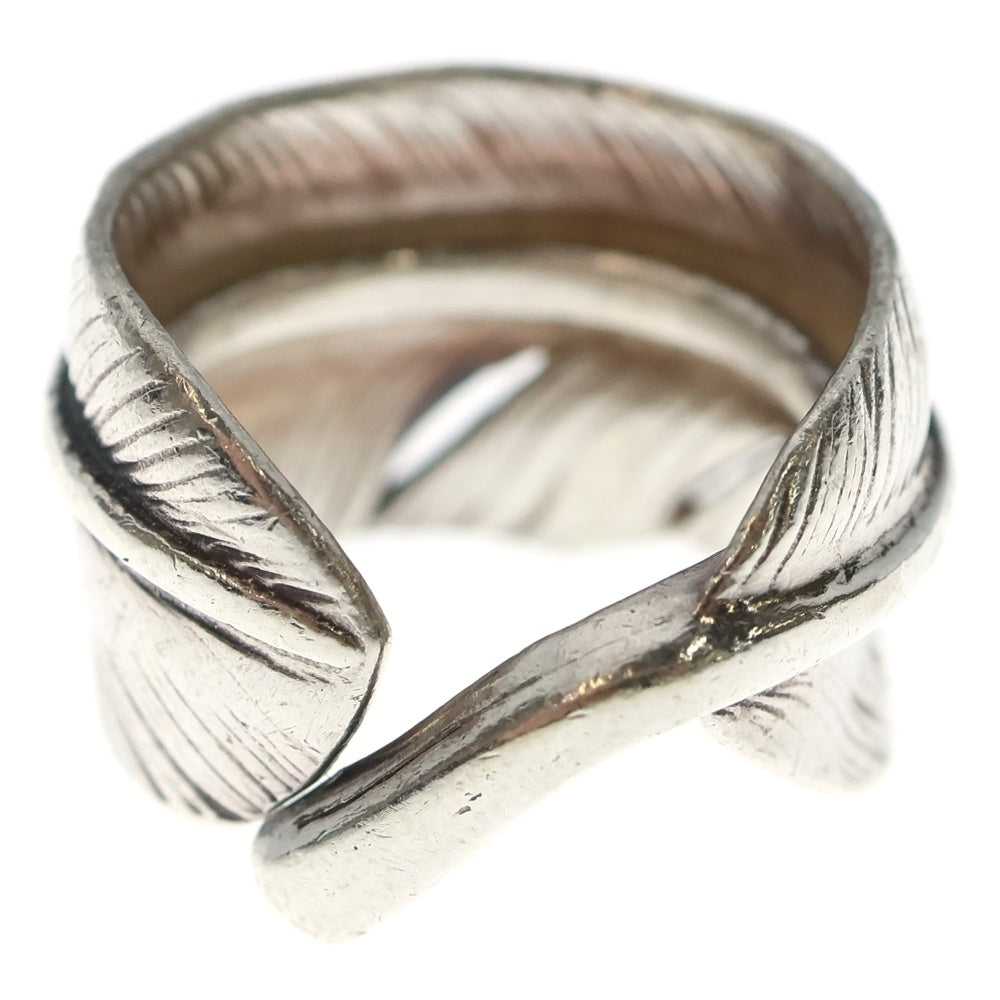 goro's(ゴローズ) 【現行】メタル付きフェザーリング シルバー/ゴールド