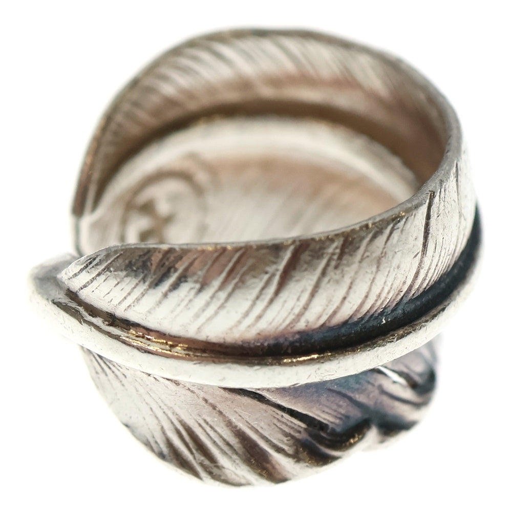 goro's(ゴローズ) 【現行】メタル付きフェザーリング シルバー/ゴールド