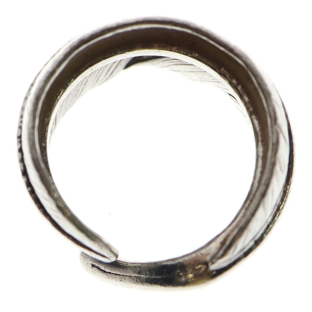 goro's(ゴローズ) 【現行】メタル付きフェザーリング シルバー/ゴールド