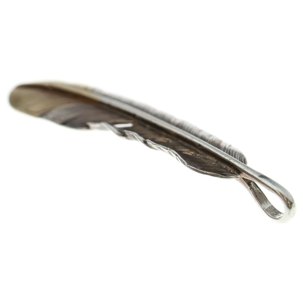 goro's(ゴローズ) 【現行】先金特大フェザー 左向き ペンダントトップ