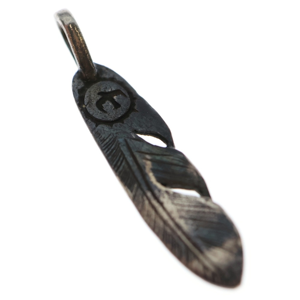 goro's(ゴローズ) SVフェザー小 ペンダントトップ シルバー