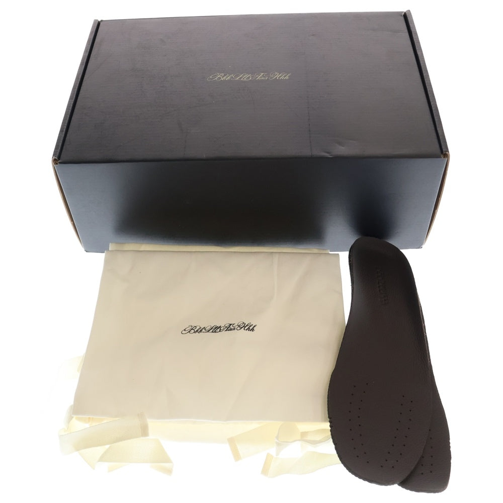 NO BRAND(ノーブランド) BbbLllAaaHhh(ブラブラブラ）PLAIN TOE SHOES プレーントゥ スウェードシューズ ブラウン US9.5/27.5cm OGNB-001ev