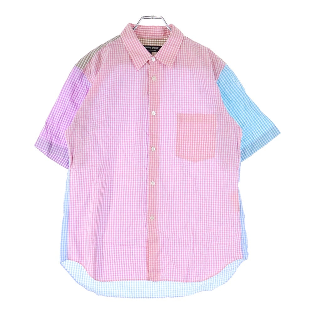 COMME des GARCONS HOMME DEUX(コムデギャルソン オムドゥ) 13SS AD2012 半袖 シャツ マルチ DK‐B059