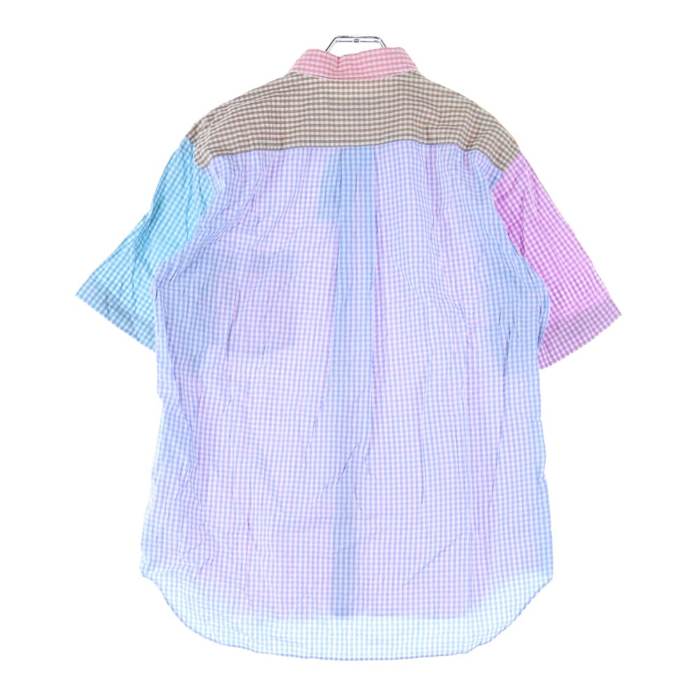 COMME des GARCONS HOMME DEUX(コムデギャルソン オムドゥ) 13SS AD2012 半袖 シャツ マルチ DK‐B059