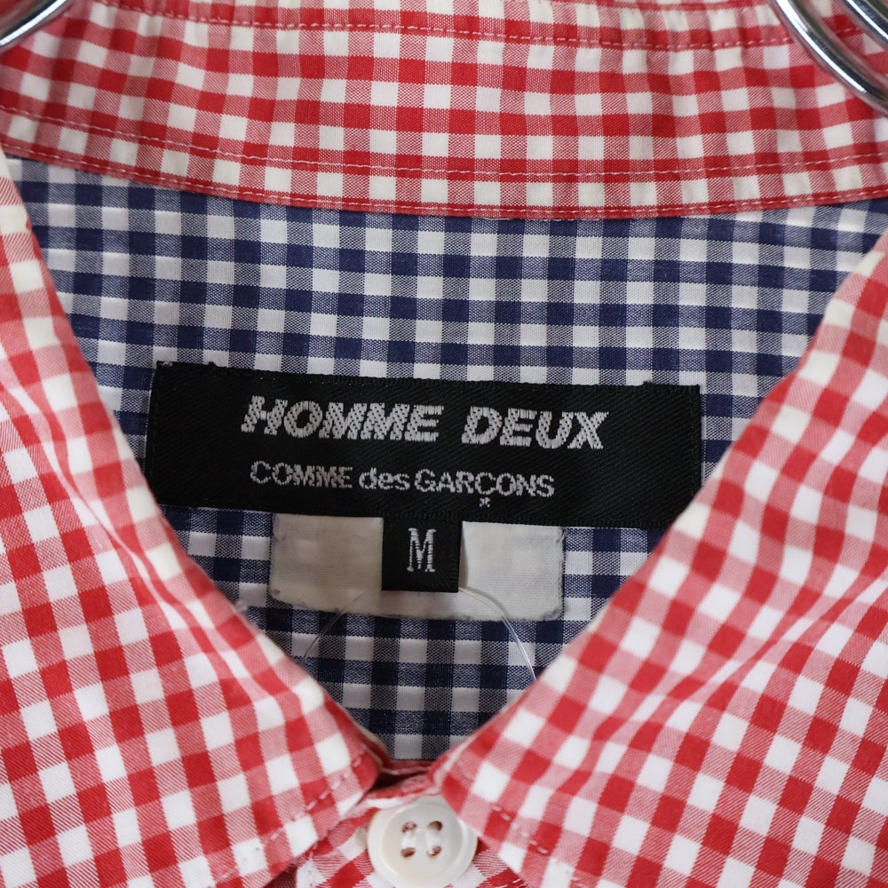 COMME des GARCONS HOMME DEUX(コムデギャルソン オムドゥ) 13SS AD2012 長袖 シャツ マルチ DK‐B057