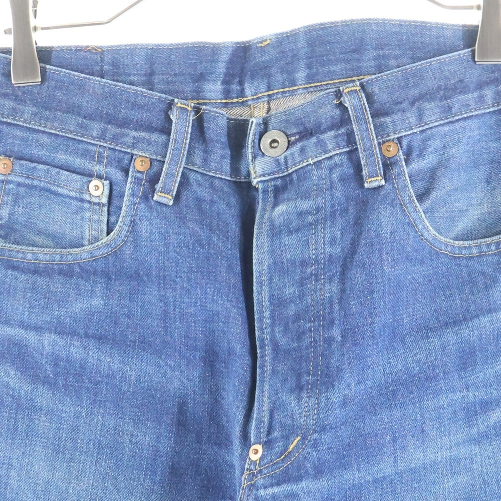 Levi's(リーバイス) 90S VINTAGE 701SXX ボタン裏J22 日本製 復刻 シンチバック BIG E ボタンフライ ヴィンテージ デニムパンツ インディゴ