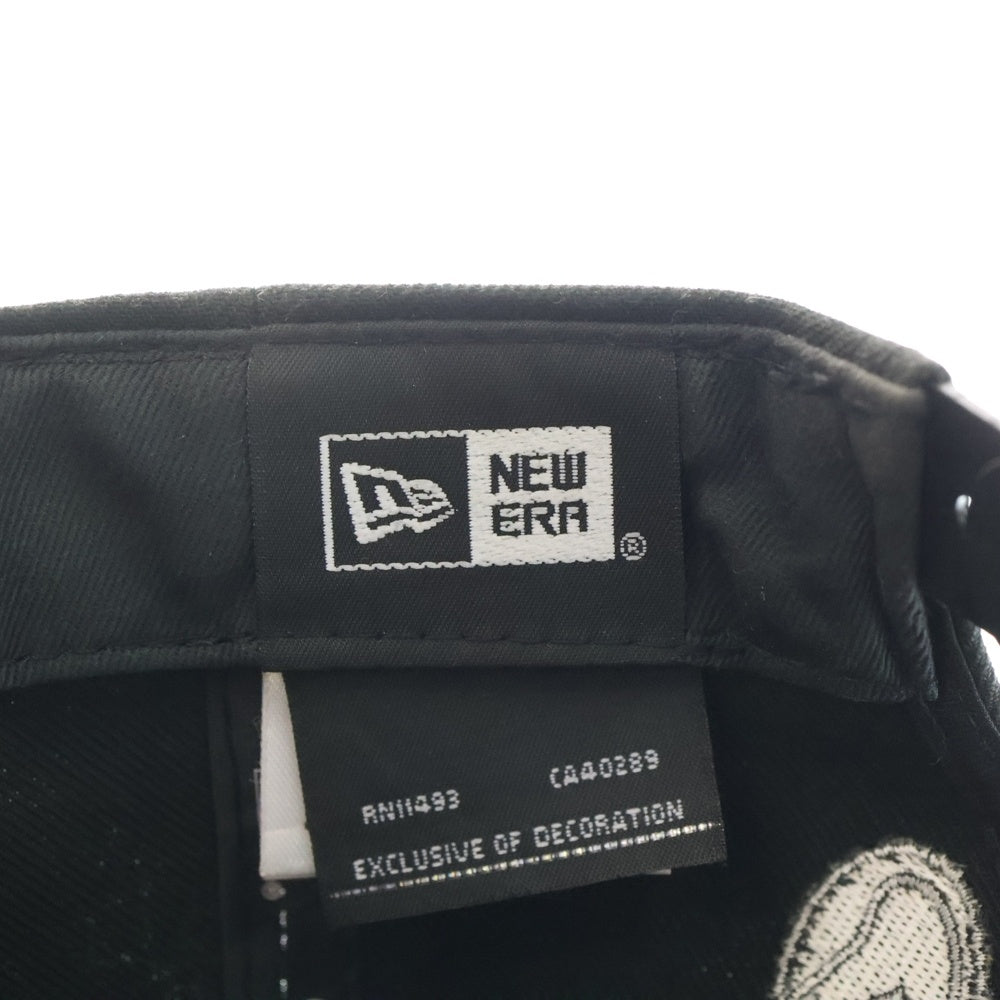 NEW ERA(ニューエラ) × A&G アーアンドジー フレア 刺繍 9FIFTY CAP キャップ 帽子 ブラック
