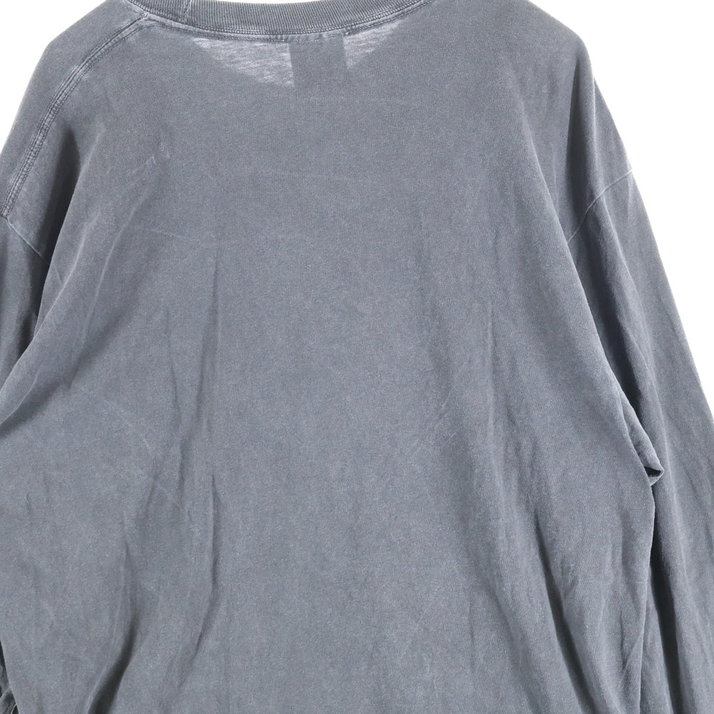 Hideandseek(ハイドアンドシーク) ジーザス キリスト アーム ロゴ リント 長袖 カットソー Tシャツ グレー