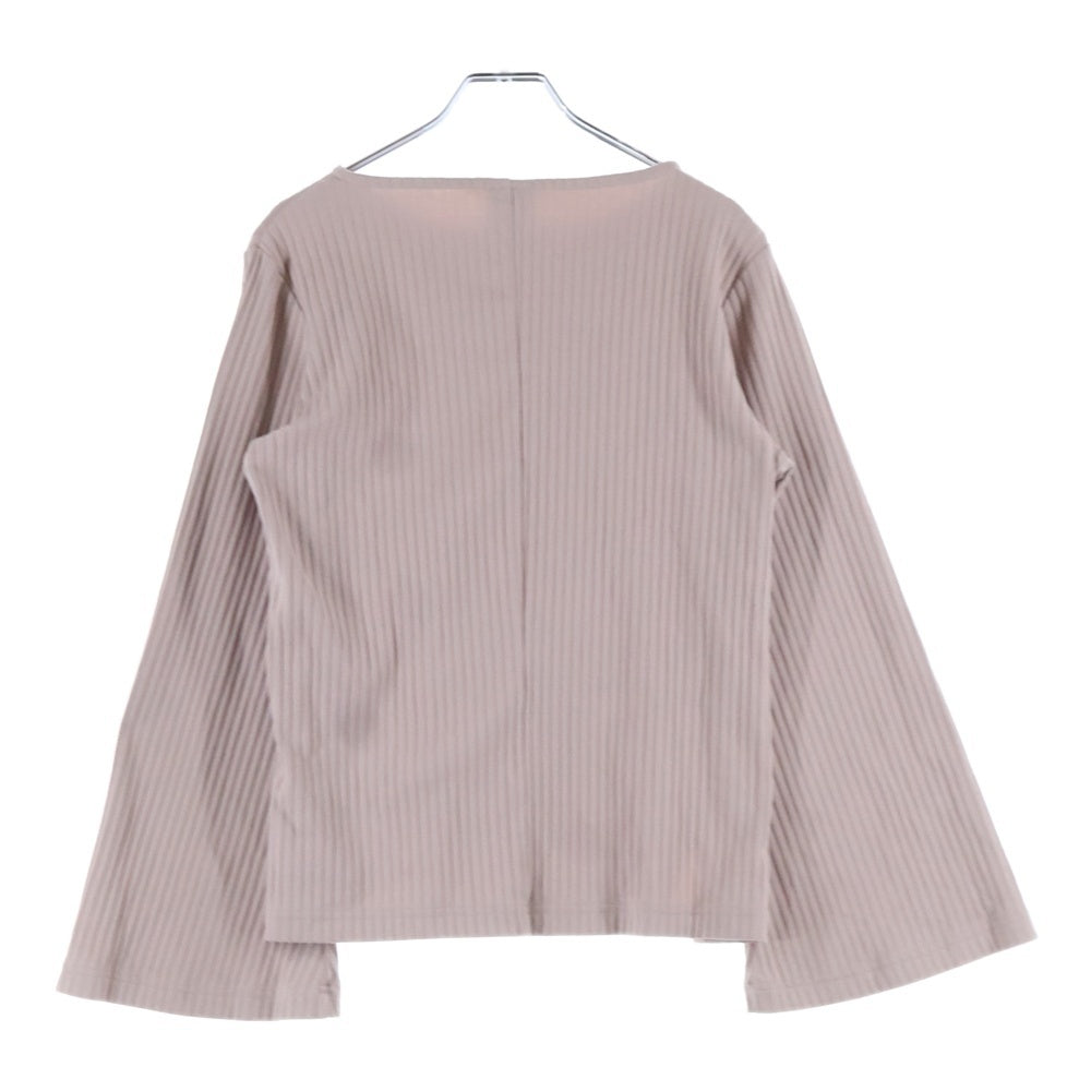 NIKE(ナイキ) W RIB JRSY LS TOP ウィメンズ リブジャージ ロングスリーブ トップ カットソー ピンク レディース DV7867-272