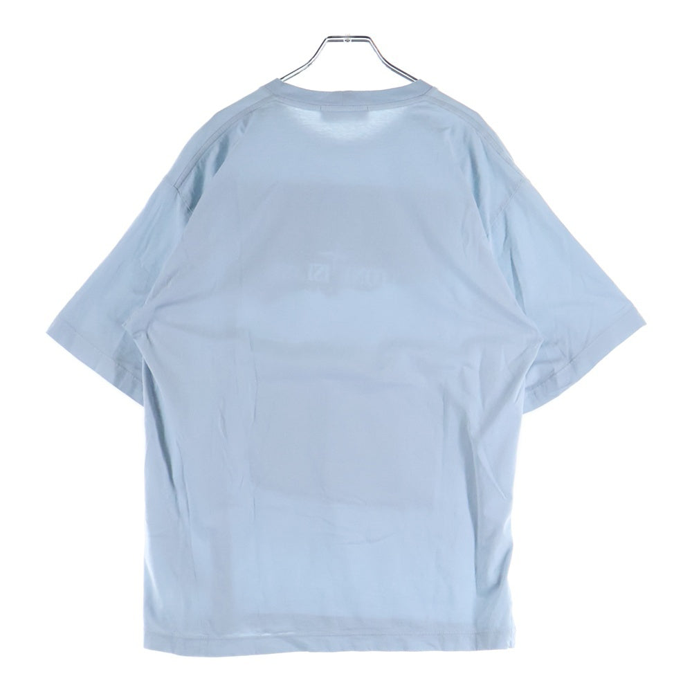 STONE ISLAND(ストーンアイランド) Scratched Paint Two Print T-Shirt スクラッチド パターン ツープリント 半袖Tシャツ カットソー ブルー 80152RC90