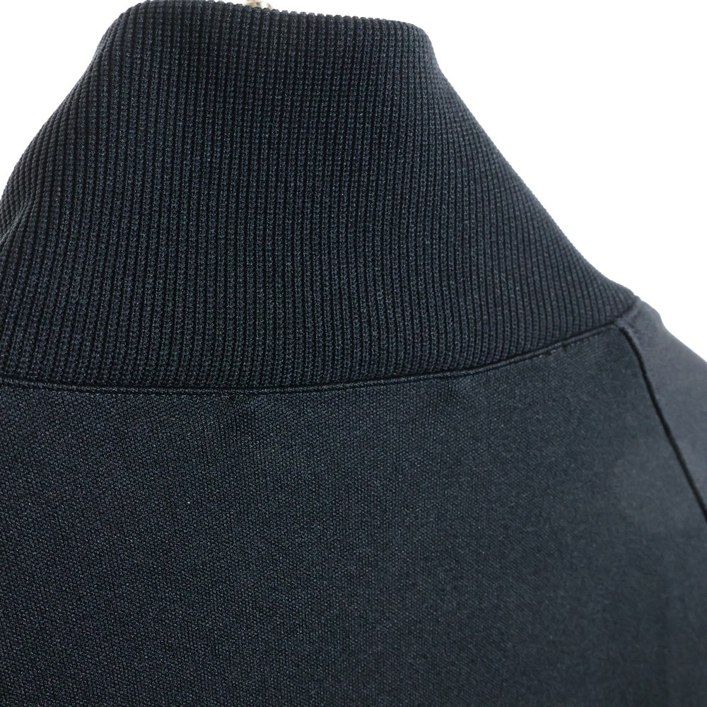 SOPHNET.(ソフネット) ロングスリーブ スターエンブロイダリー ジップアップジャケット ブラック/ホワイト SOPH-189034