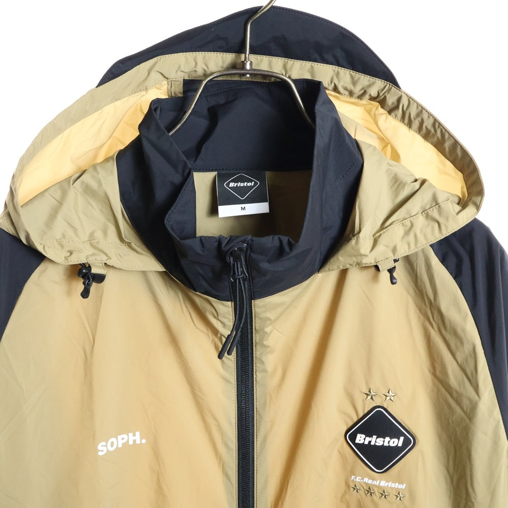 F.C.R.B.(エフシーアールビー) 20AW ストレッチ ライト ウェスト フーデット ジップアップブルゾン シェルジャケット FCRB-192024