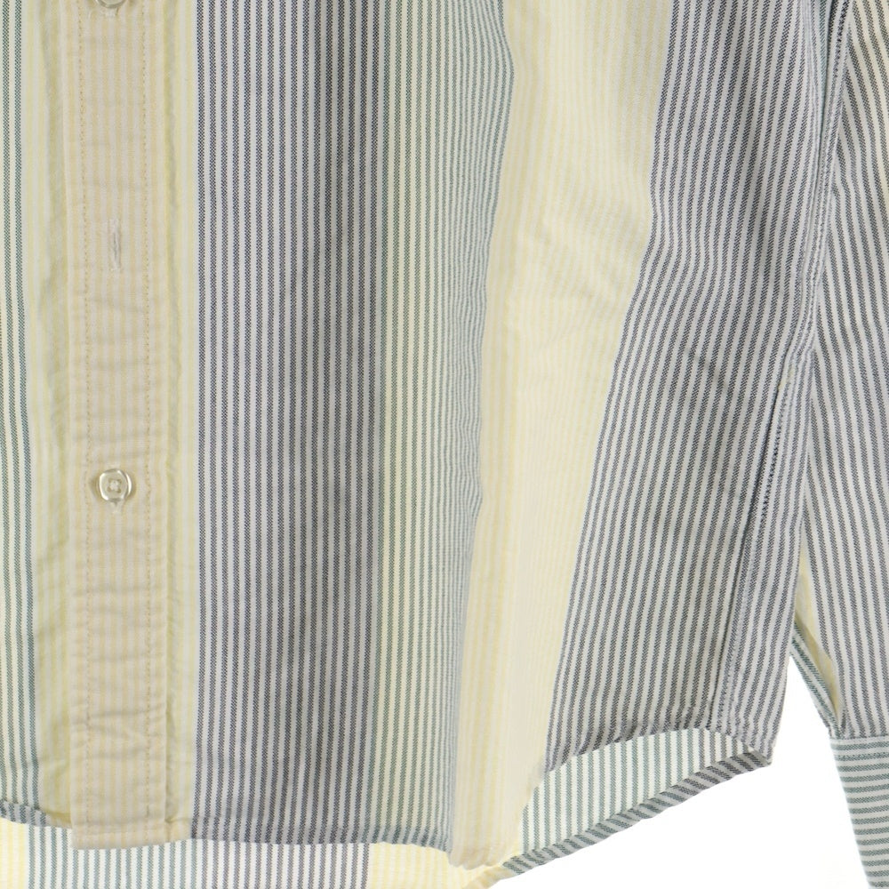 SUPREME(シュプリーム) 20SS Oxford Shirt クラシックロゴ ストライプ柄 オックスフォード 長袖 ボタンダウンシャツ マルチカラー