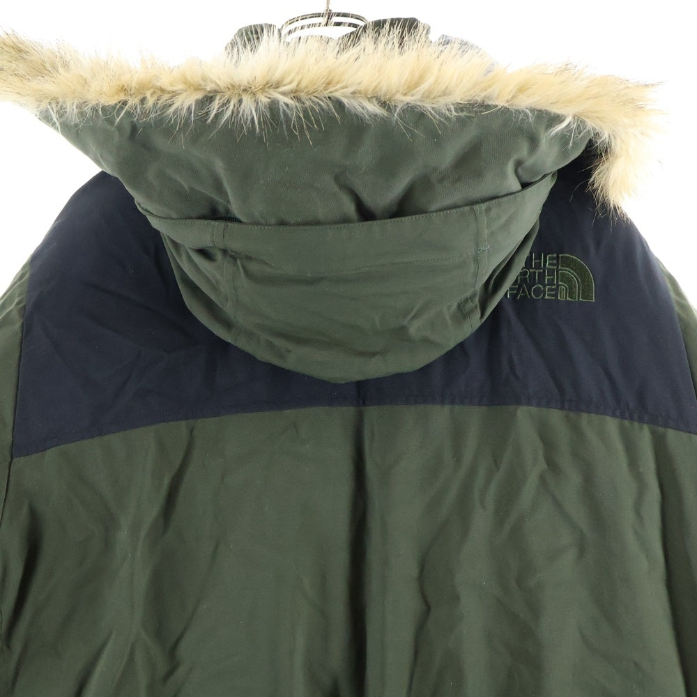 THE NORTH FACE(ザノースフェイス) HYVENT G2 BOMBER UTILITY JACKET ハイヴェント ファー付 ジップアップボンバージャケット カーキ/ブラック