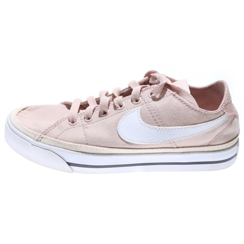 NIKE(ナイキ) COURT LEGACY CANVAS コート レガシー キャンバス ローカットスニーカー レディース ピンク US6/23cm CZ0294-602