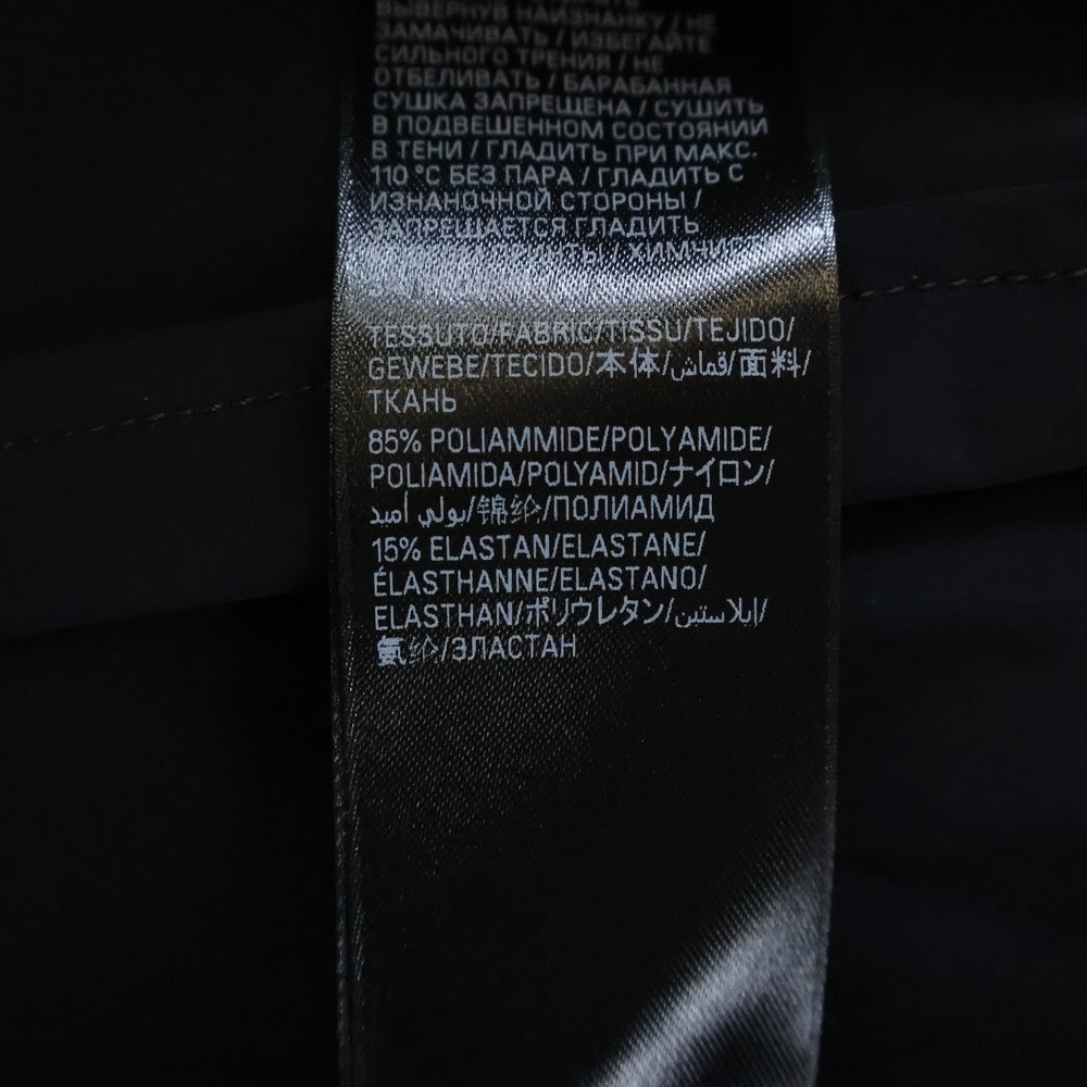 BALENCIAGA(バレンシアガ) 25SS ×UNDER ARMOUR WINDBREAKER HOODED JACKET アンダーアーマー ウインドブレーカー フーデッドジャケット ブラック 814127 TQO35