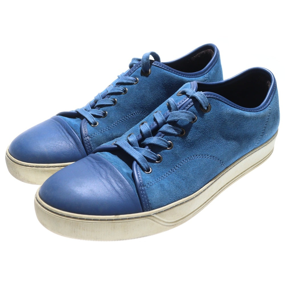 LANVIN(ランバン) スエード レザー ローカットスニーカー ブルー