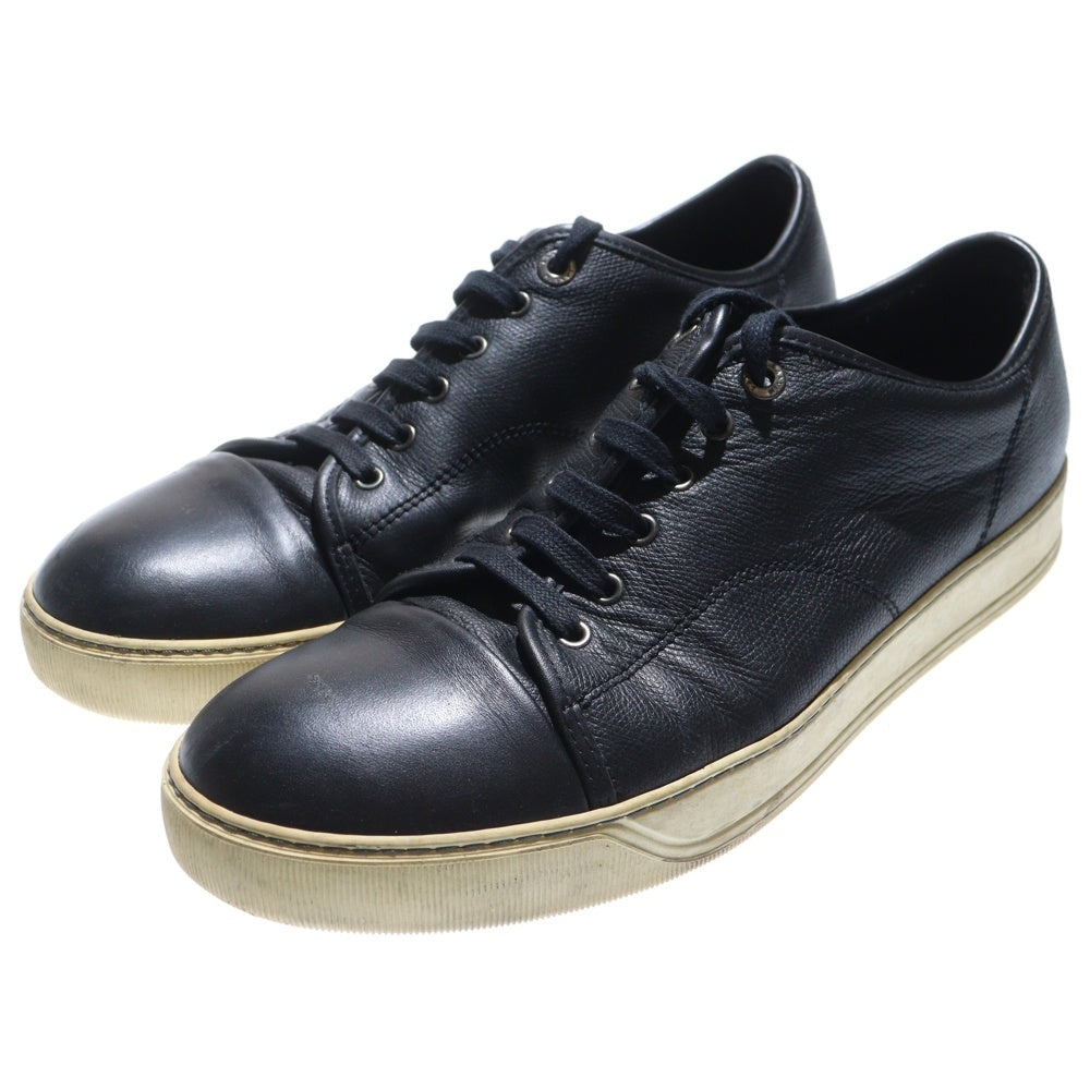 LANVIN(ランバン) レザー ローカットスニーカー ブラック