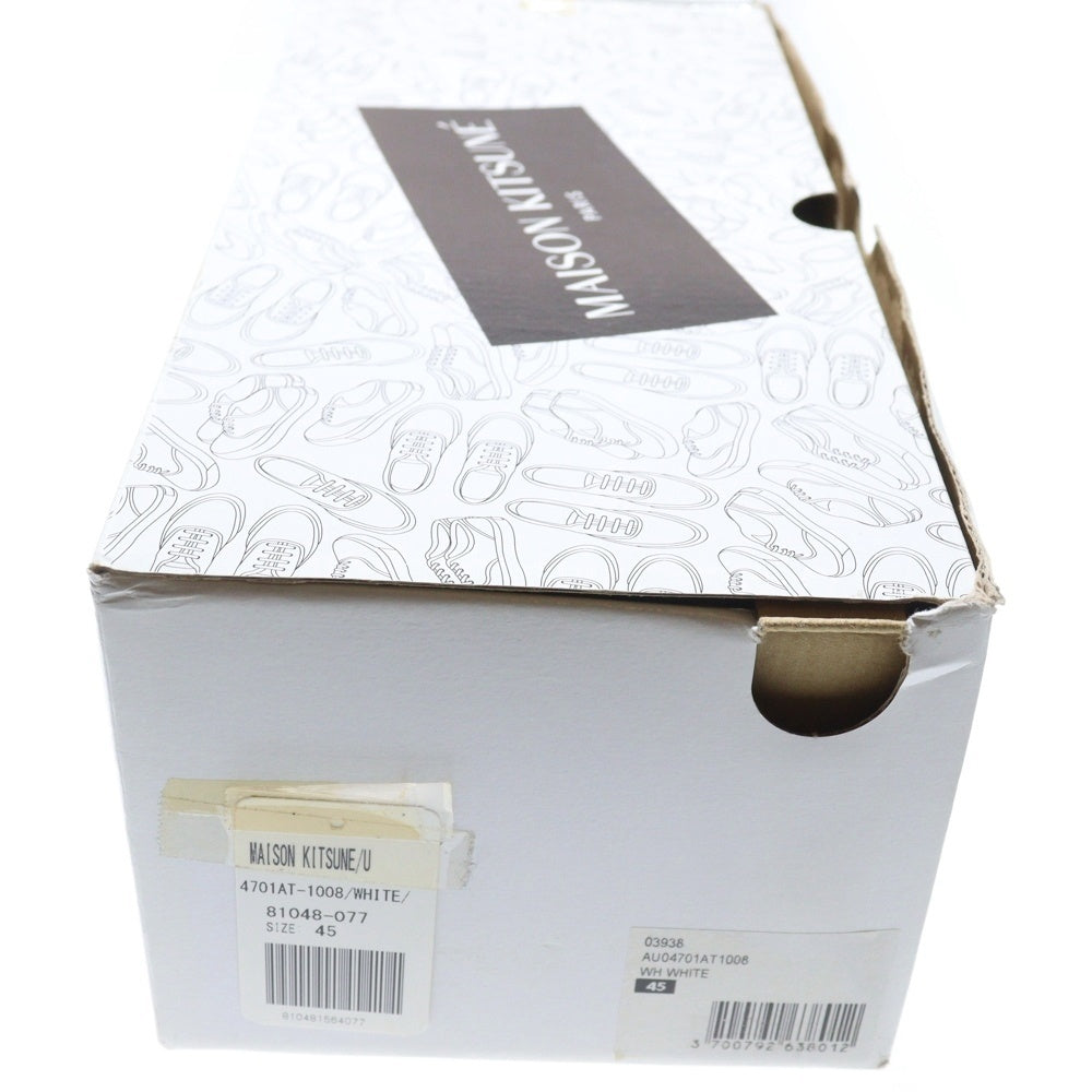 MAISON KITSUNE(メゾンキツネ) スリッポン ローカットスニーカー ホワイト