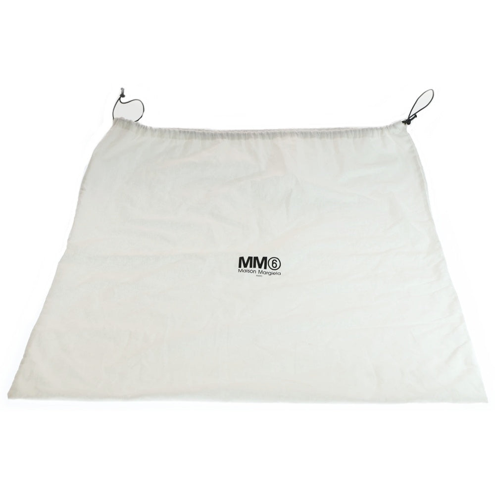 MM6 Maison Margiela(エムエムシックスメゾンマルジェラ) JAPANESE ジャパニーズ レザー トートバッグ ブラック レディース S54WD0039 P6418