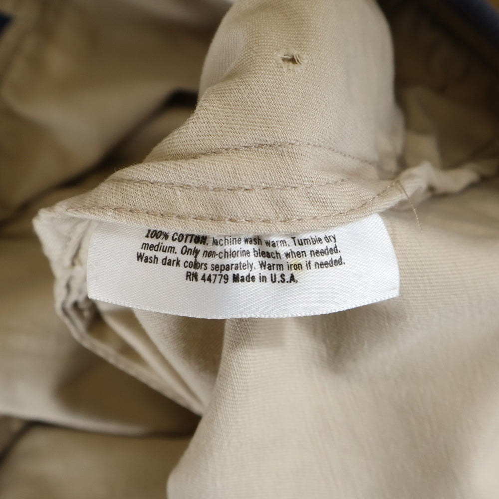 BROOKS BROTHERS(ブルックス ブラザーズ) 70S VINTAGE LIGHT WEIGHT BOMBER JACKET ヴィンテージ ライトウェイト ダブルポケット ジップアップ ボンバージャケット ベージュ