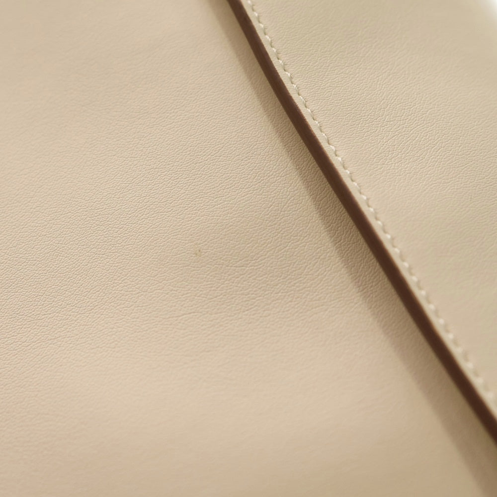 STELLA McCARTNEY(ステラマッカートニー) LOGO TOTE ロゴデザイン レザー ハンド トートバッグ ベージュ W8542