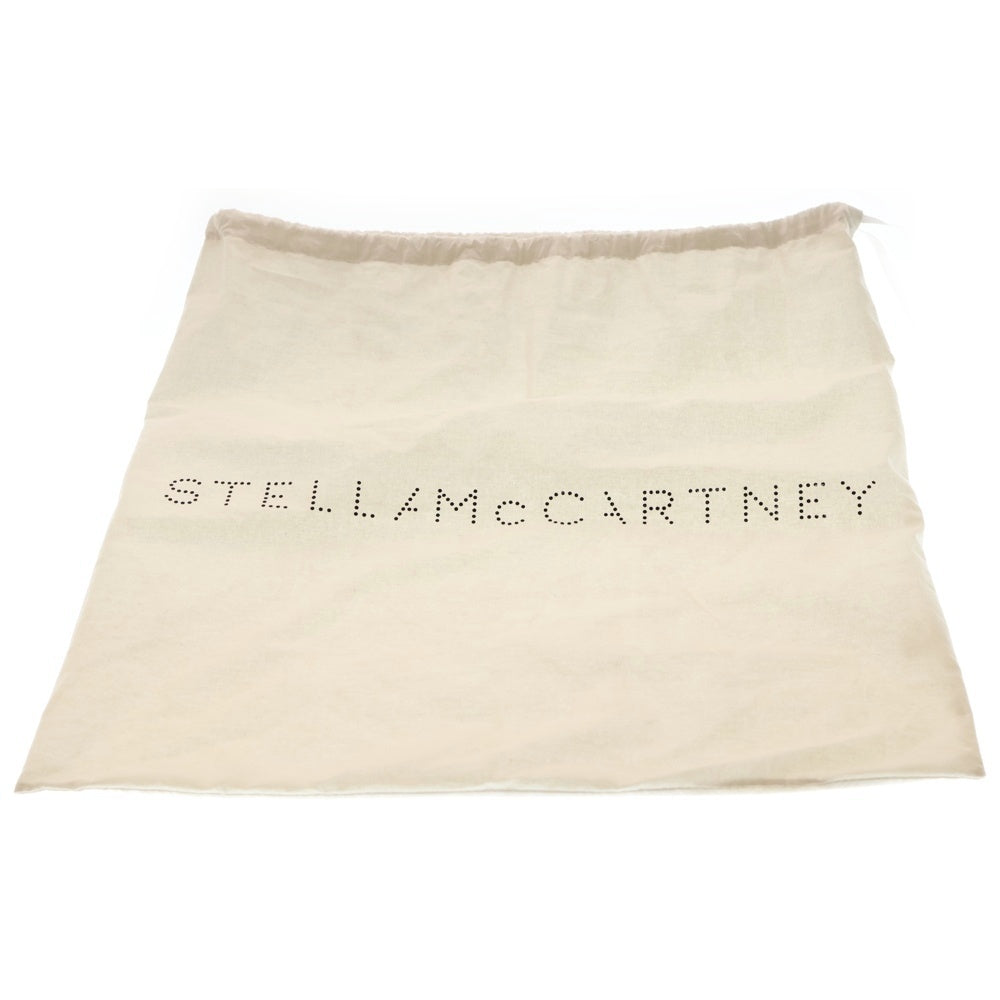 STELLA McCARTNEY(ステラマッカートニー) LOGO TOTE ロゴデザイン レザー ハンド トートバッグ ベージュ W8542