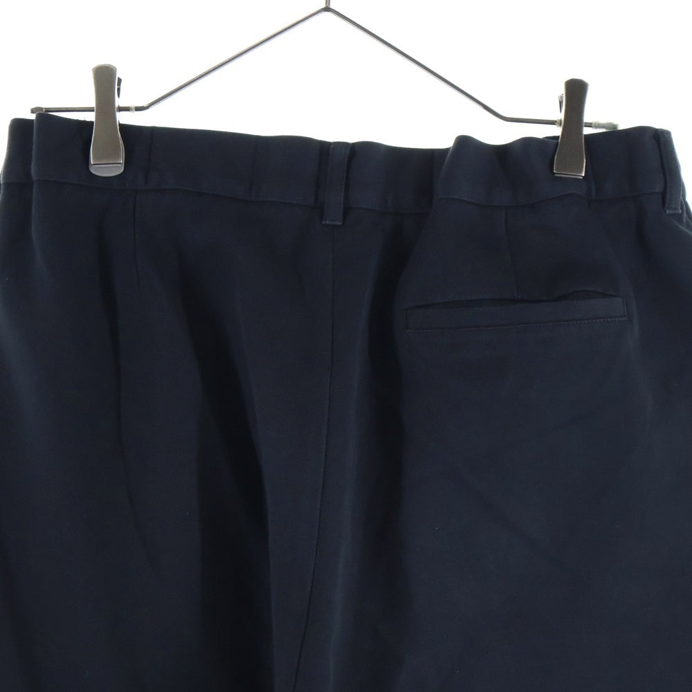 BALENCIAGA(バレンシアガ) 17AW コットン エラスティック ワイドチノパンツ ブラック 485922 TVE15