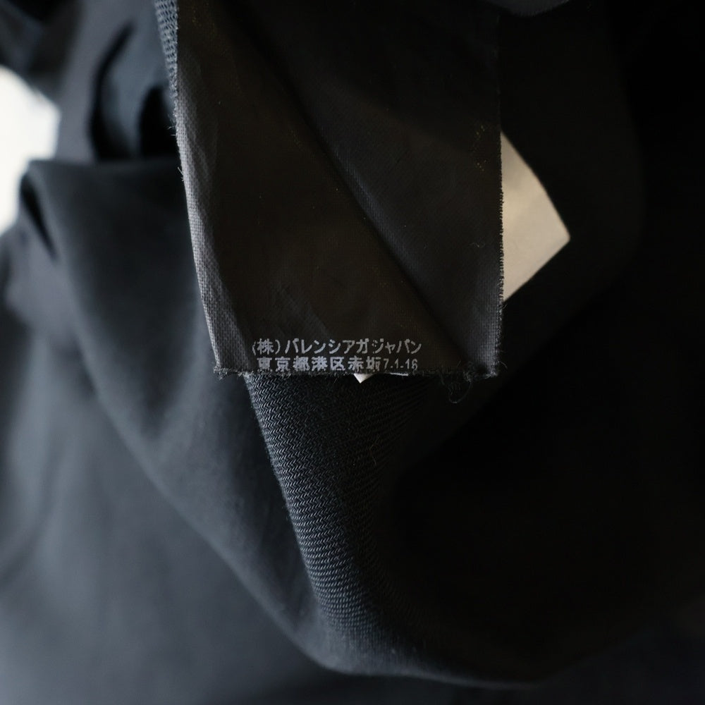 BALENCIAGA(バレンシアガ) 17AW コットン エラスティック ワイドチノパンツ ブラック 485922 TVE15